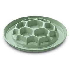 Миска интерактивная HONEY- SLOW FOOD, зеленый Georplast