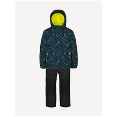 Комплект с полукомбинезоном GUSTI GW21BS831 размер 10/140, blue