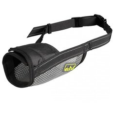 Намордник для собак дышащий EBI черный, XXL, 17-48см / D21-26см (Бельгия)