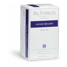 Чай черный Althaus Ассам Меленг 20 пакетиков на чашку
