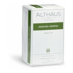 Чай зеленый Althaus Сенча Сенпай 20 пакетиков на чашку