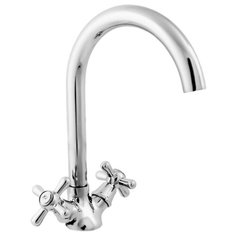 Смеситель для кухни Rav Slezak Morava Eco MK120.5/4 хром, с керамическими кран-буксами