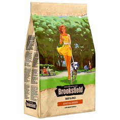 BROOKSFIELD ADULT ALL BREEDS для взрослых собак всех пород с говядиной и рисом (12 кг)