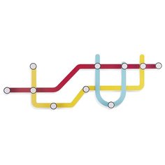 Вешалка Subway, разноцветная, 318187-370, Umbra