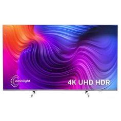 70" Телевизор Philips 70PUS8506 LED, HDR (2021), серебристый
