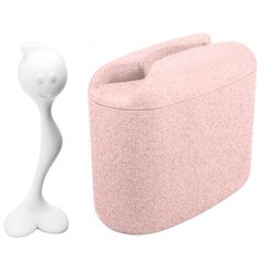 Контейнер для хранения продуктов HOT STUFF M Organic розовый Koziol