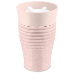 Термокружка SAFE TO GO Organic 400 мл розовая Koziol