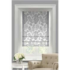 Римская штора Cetrioli от Memotex с карнизом. В: 200см. Ш: 100см.