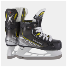 Коньки хоккейные Bauer Vapor 3X S21 YTH (размер D 13, цвет Черный) Бауэр