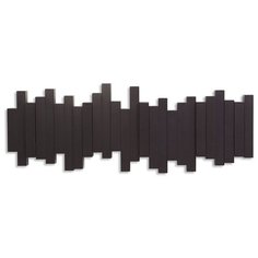 Вешалка настенная Sticks, эспрессо, 318211-213, Umbra