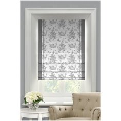 Римская штора Leggero от Memotex с карнизом. В: 150см. Ш: 60см.