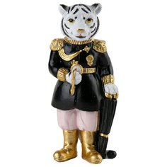 Декоративная фигурка "Тигр Офицер", полирезина, 2*9,5*4см (арт. 325069) Феникс Present