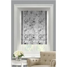 Римская штора Fiore della vita от Memotex с карнизом. В: 200см. Ш: 135см.