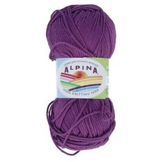 Пряжа ALPINA "ANABEL" 10 шт. в упак. цвет фиолетовый (ANABEL-595)