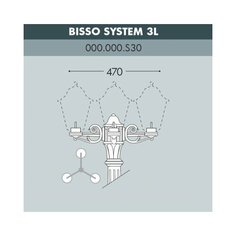 Консоль для паркового фонаря FUMAGALLI BISSO SYS 3L 000.000.S30.A0