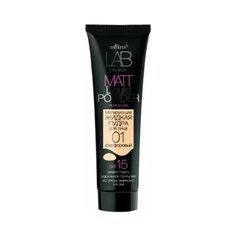 Bielita матирующая жидкая пудра LAB Colour Matt Liquid Powder 01 фарфоровый