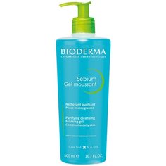 Bioderma гель-мусс Sebium для умывания жирной и проблемной кожи, 500 мл