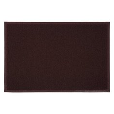 Коврик/Ковер/Коврик придверный/Ковер на пол/Влаговпитывающий коврик/Ковер в дом/В прихожую/Коврик в коридор/ПВХ/Нескользящий/40Х60,коричневый Vortex