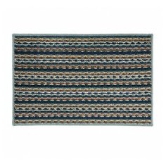 Коврик/Ковер/Коврик придверный/Коврик для ванной/Ковер на пол/Влаговпитывающий коврик/Ковер в дом/в прихожую/коврик в коридор/латекс/40Х60,синий Vortex