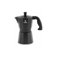 Кофеварка алюминиевая гейзерная Moka Nero 3 cups Vinzer