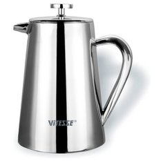 Кофейник Vitesse Jetta VS-1667 (1 л) серебристый