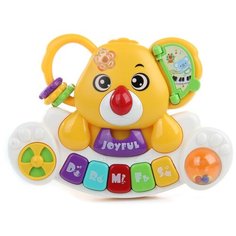 Интерактивная развивающая игрушка ChimStar Пианино 116059, желтый