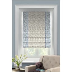 Римская штора Belcanto от Memotex с карнизом. В: 150см. Ш: 120см.