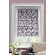 Римская штора Bellezza от Memotex с карнизом. В: 150см. Ш: 135см.