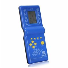 Игровая консоль Тетрис классический Skiico / Игра для детей тетрис синий