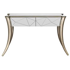 KFC665 Консоль зеркальная 2 ящика 132*45*82см Garda Decor