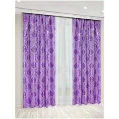 Комплект штор (ш.150* в.270)*2шт плюс тюль (ш.300* в.270), 100%п/э Racc Olto