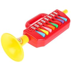 Играем вместе труба Маша и Медведь B145595-R2 красный/желтый