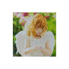 Алмазная мозаика "ангел Рыжий кот