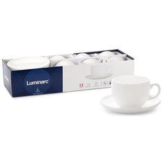 Чайный сервиз Luminarc Essence, 6 персон, 12 предм., белый