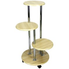 Подставка для цветов Engard "Лесенка-3", 55 х 50 х 81 см. ЧП-25 Вещицы