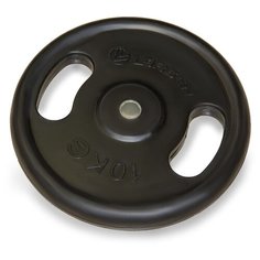 Диск обрезиненный Larsen "NT121N", посадочный диаметр 25,6 мм, 10 кг