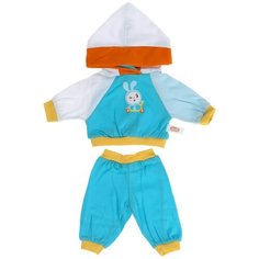 Карапуз Одежда для кукол и пупсов 40-42 см малышарики спортивный костюм принт крошик
