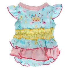 Карапуз боди с воланами для куклы, OTF-2101B-RU разноцветный