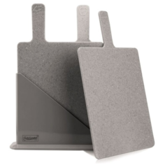 Maestro набор разделочных досок на подставке MR 1789, 3 штуки / Разделочные доски пластиковые / Доски кухонные набор