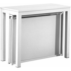 Стол раздвижной ALBA белый Bradex Home