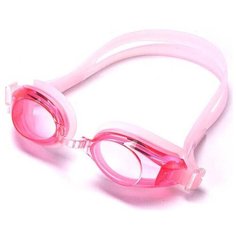 Очки для плавания Larsen DR-G105, детские, цвет: розовый