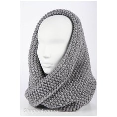 Шарф Снуд - Кольцо Ferz цвет Серый размер Универсальный