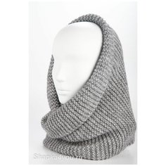 Шарф Снуд - Кольцо Ferz цвет Серый размер Универсальный