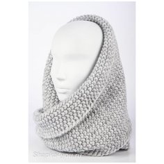 Шарф Снуд - Кольцо Ferz цвет Серый светлый размер Универсальный