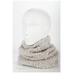 Шарф Снуд - Кольцо Canoe цвет Серый светлый размер Универсальный CAN00200074362