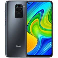 Смартфон Xiaomi Redmi Note 9 NFC 3/64 ГБ RU, черный