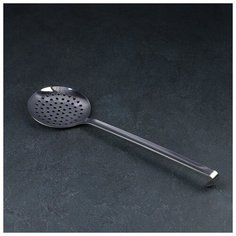 Шумовка цельнотянутая 41х12 см, d = 12 см, 41 см, толщина 3 мм 1029783 Сима ленд