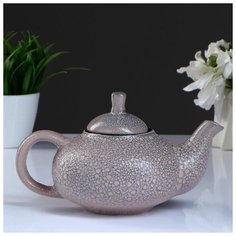 Чайник "Кроха" средний 0,7л мрамор 1189200 Борисовская керамика