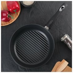 Сковорода-гриль Классик 26х6 см съемн. ручка 2292903 Горница