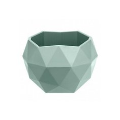 Кашпо "Топаз", 0,5 литра (нефрит) ФлораПласт Люкс